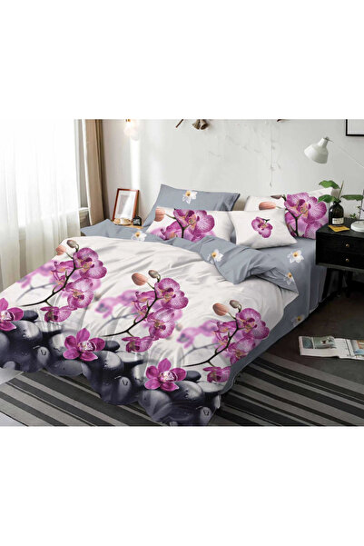 Inovius Fine Cotton Bed Linen 6 Pieces with Elastic - PUC43