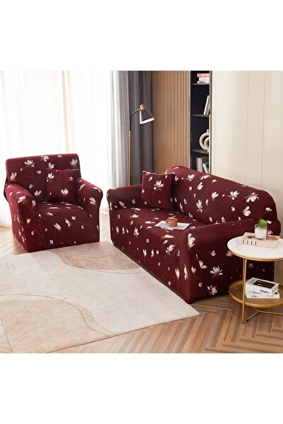 Inovius Set of 3-Seater Sofa Covers and 2 Modern Elastic Armchairs - JOJ447