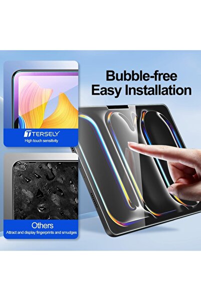HYX 2 Pack Tempered Glass Screen Protector for iPad Pro 13-Inch (M4 2024, 7th Gen)