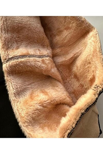 Tusebu Women's Thermal Plush Lined High Waist Winter Shaping / Sculpting Kilotlu Socks – Black