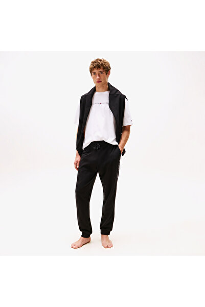 Tommy Hilfiger Track Erkek Siyah Pijama Altı