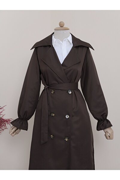 HİJABAYA Καπαρντίνα με ελαστικό μανίκι με ζώνη τσέπης