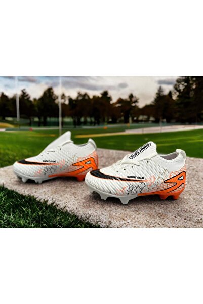 sinmm Cizme de fotbal pentru copii Astroturf și pantofi de fotbal Astroturf c...