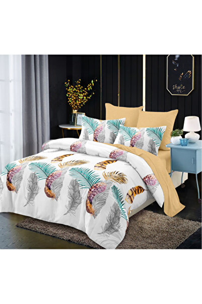 Inovius Fine Cotton Bed Linen 6 Pieces with Elastic - DNA125
