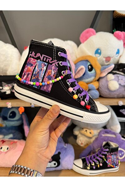 MECH BUTİK Demon Hunter Huntrix cu imprimeu Pantofi de sport cu șireturi, cu ...