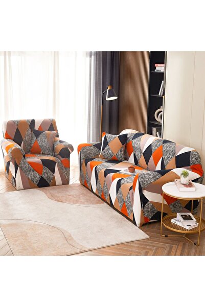 Inovius Set of 3-Seater Sofa Covers, 2-Seater Sofa and 1 Modern Elastic Armchair - JOJ483