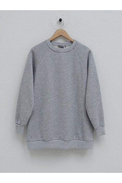 HİJABAYA Ποδηλατικό λαιμόκοψη με τρεις κλωστές Sh επένδυση fleece Sweat