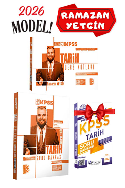 Panem Yayınları Benim Hocam Yayınları 2026 KPSS | Ramazan Yetgin Tarih Ders N...