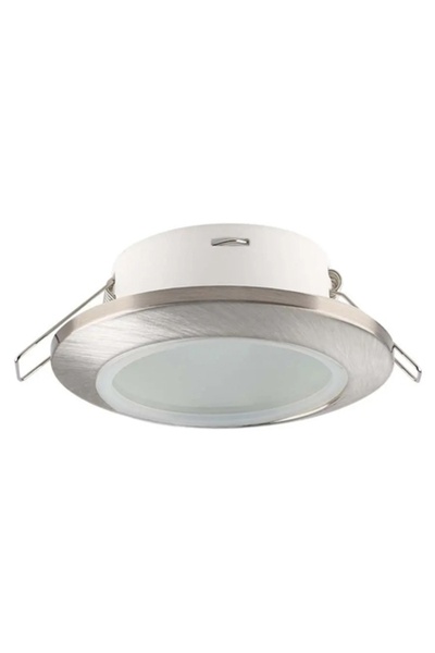 KlaussTech Spot LED GU10, montare încastrată, material PC, formă rotundă