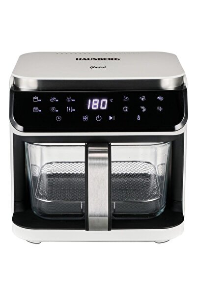 Hausberg Friteuză cu aer cald, 6,5 l, bol de sticlă