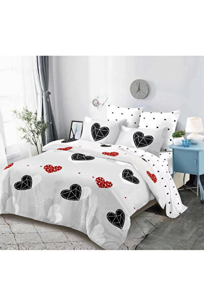 Inovius Fine Cotton Bed Linen 6 Pieces with Elastic - DNA129