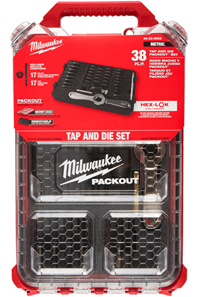Milwaukee Kılavuz Açma Seti 38 Parça 4932498721