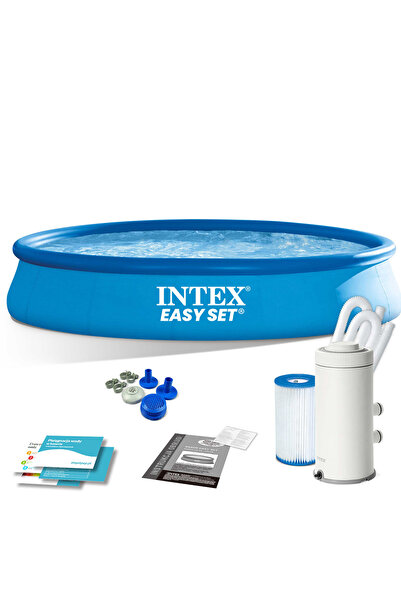 Other Piscină Gonflabilă Intex 28158NP Albastru 457 x 84 cm