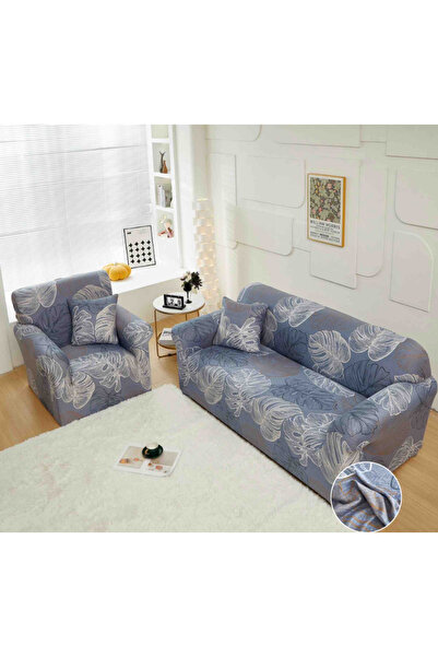 Inovius Set of 3-Seater Sofa Covers, 2-Seater Sofa and 1 Modern Elastic Armch...