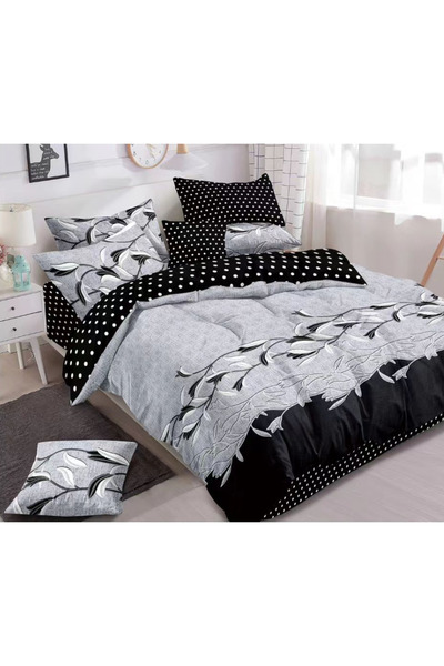 Inovius Fine Cotton Bed Linen 6 Pieces with Elastic - PUC52