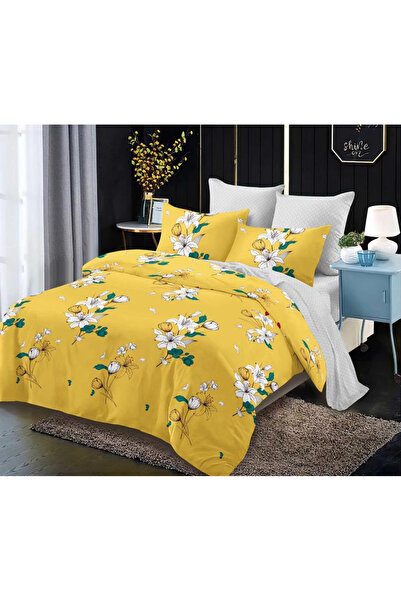 Inovius Lenjerie de pat Bumbac Finet 6 piese cu elastic - FR368