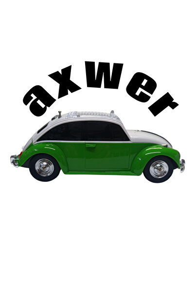 AXWER Oyuncak KlasikAraba Müzik Çalar Bluetooth Hoparlör Usb Müzik Çalar Tf A...