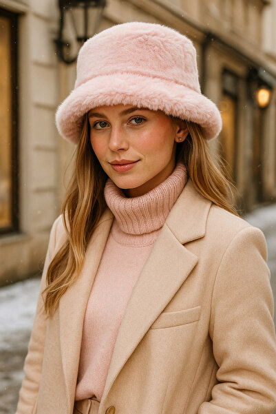 keisy Premium Plush Bucket Women's Hat