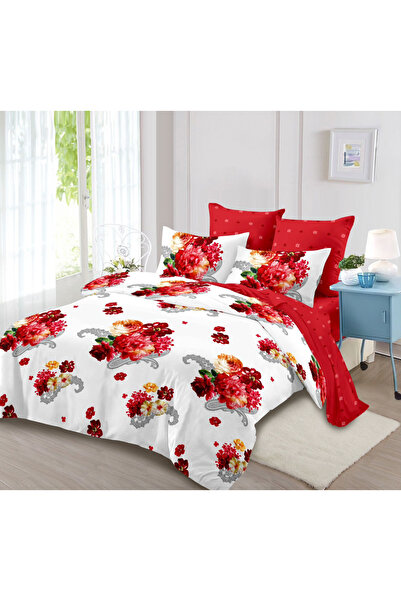 Inovius Fine Cotton Bed Linen 6 Pieces with Elastic - CPL212