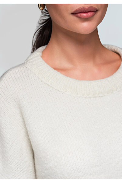 OMBRE Women's Sweater LW-SWSW-0100 - white
