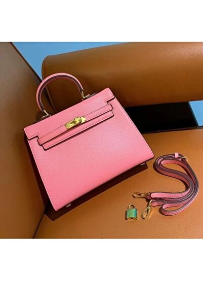 1way شنطه ورديه مميزه بالحجم الكبير