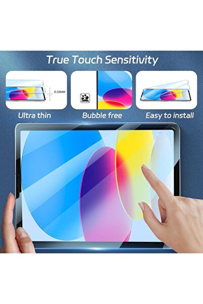 HYX 2 Pack iPad 10th Generation Anti Blue Light Tempered Glass Screen Protector (10.9")