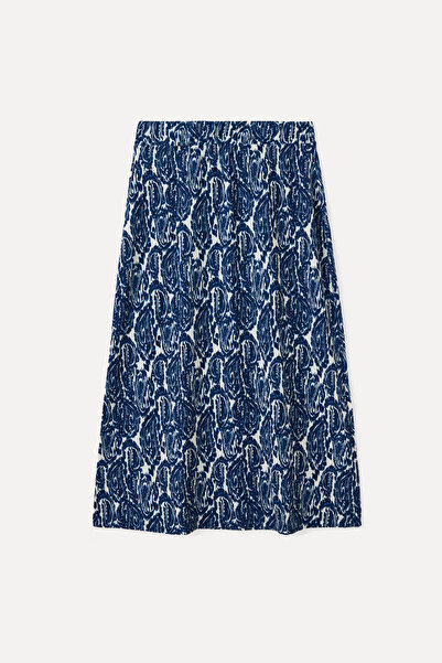 Mudo Printed Midi Skirt