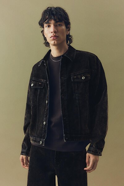 Bershka Boxy denim jacket