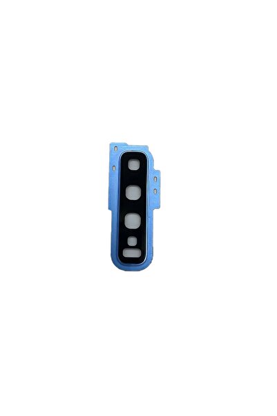 OEM Samsung S10 Plus G975 Kamera Camı Lens Çerçeveli - Mavi