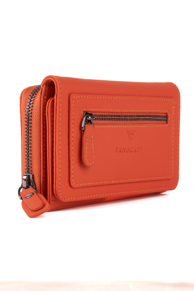 TANGCARF Genuine Leather Women's Wallet |   Luna 3220 - Flother