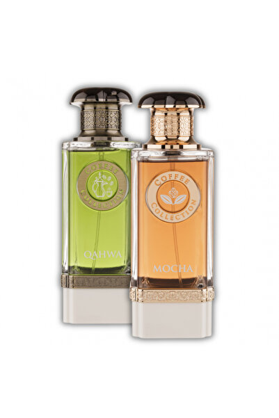 Fragrance World Pack of 2 Unisex Perfumes: Qahwa 100 ml + Mocha 100 ml