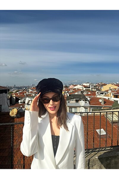 Mollycrush Newsboy Winter Newsboy Cap Plush Captain Women's Cap