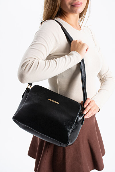 Sanmorris 3 Bölmeli Ayarlanabilir Askılı Kadın Çapraz Çanta