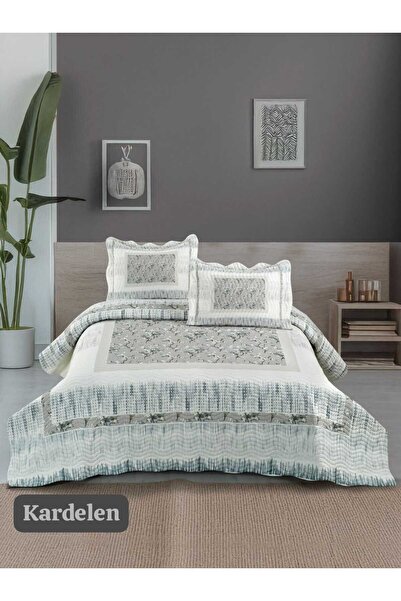YÜNTEKS Örtüm Double Quilted Bedspread Kardelen