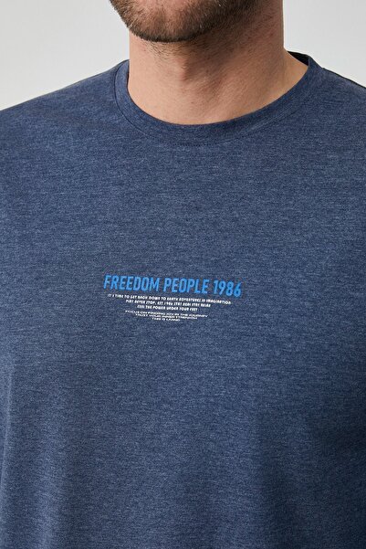 First Touch Cotton Circular Neck Long Sleeve Men's Pajama Set