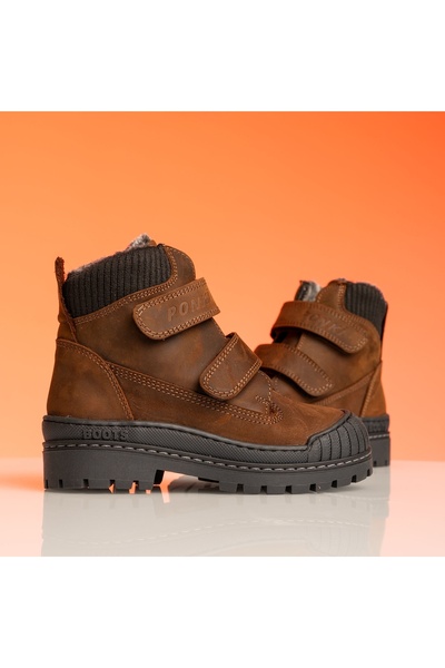 Ponki Shoes Ghete pentru copii PONKI Noble Sand Brown