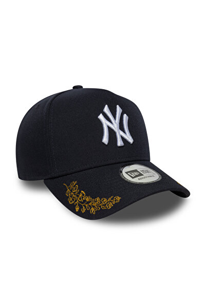 NEW ERA New York Yankees Mlb Tonal Icon Navy Blue 9Forty Unisex E-Frame Adjustable Hat