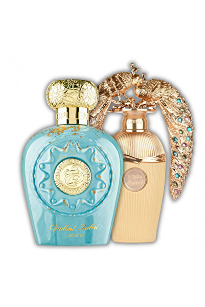 lattafa Pack of 2 unisex perfumes: Opulent Dubai 100 ml + Afeef 100 ml