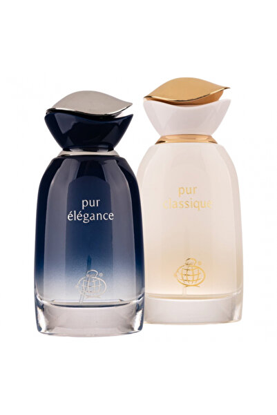 Fragrance World Pack of 2 women's perfumes: Pur Elegance 100 ml + Pur Classique 100 ml