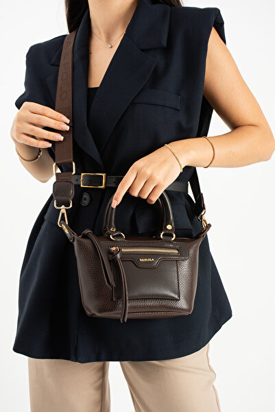 Mega & Polo Lisbon Soft Leather Multi-Compartment Adjustable Strap Cross Shoulder and Women's Handbag