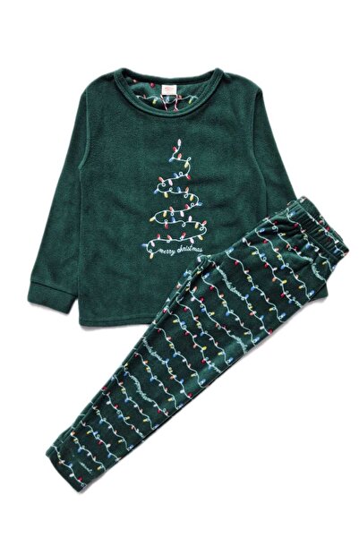 Mo Kids Christmas Fleece Set