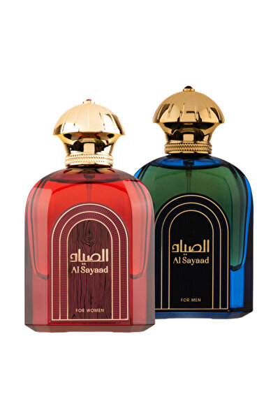 Athoor Al Alam Set of 2 perfumes His & Hers: Al Sayaad Women 75 ml + Al Sayaad Men 75 ml
