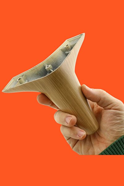 MH MiniHediye Aspen Luxury Furniture Sofa Seat Leg Feet 12 cm Light Brown Leg