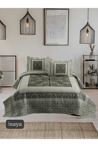 YÜNTEKS Örtüm Single Quilted Bedspread İnaya