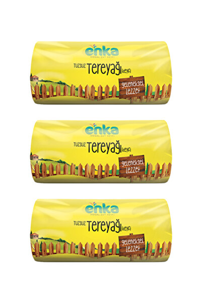 enka süt Tereyağı Tuzsuz Rulo-3lü - 500 g