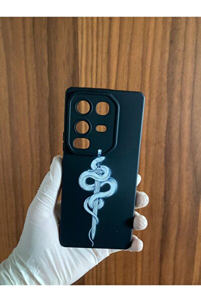 Newon Infinix Note 50 Pro Snake Printed Inside Velvet Silicone Phone Case