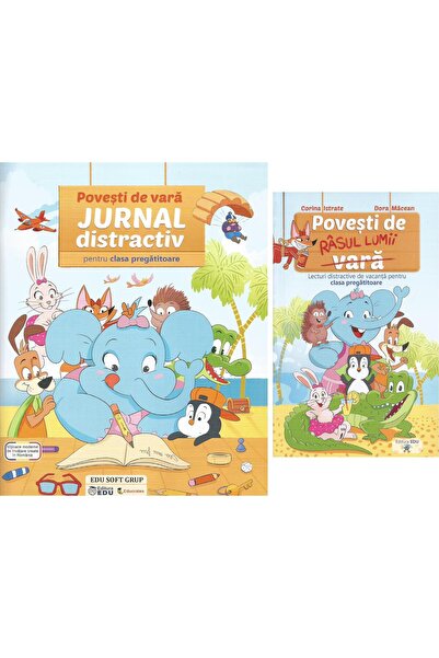 Editura EDU Pachet educational Povesti de vara. Jurnal distrac