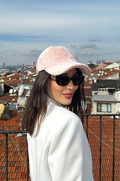 Mollycrush Women's Plush Visor Hat – Winter Trend Cap Sports Hat