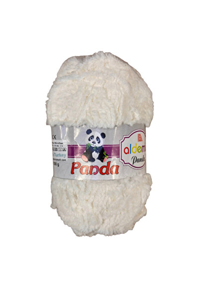 aldemir Panda Plush Knitting Yarn – 100 g 75 M, Super Soft Plush Texture-073