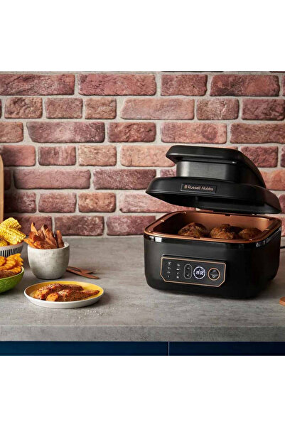 RUSSELL HOBBS SatisFry 26520-56 Deep Fryer, 1750 W, 5.5 L, 7 cooking functions, Black